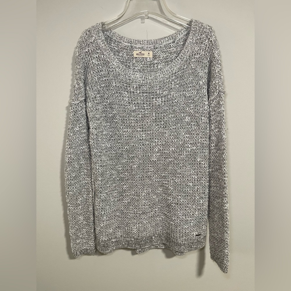 Hollister Women's Scoop Neck Knit Sweater